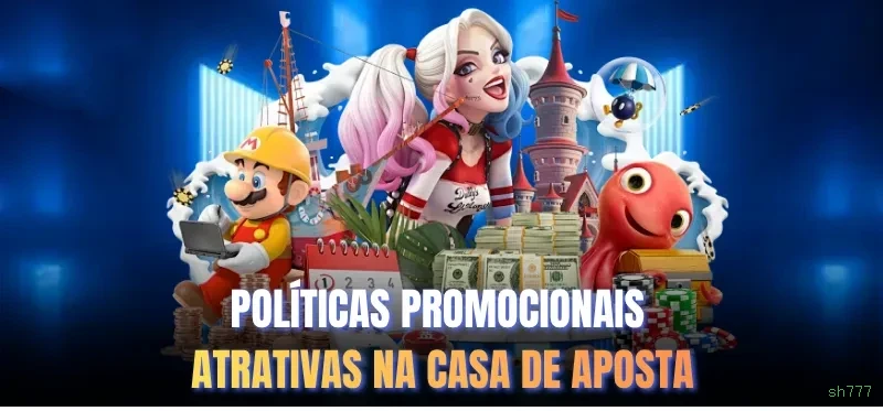 Imagem promocional da sh777 mostrando a plataforma e suas vantagens